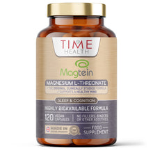 Load image into Gallery viewer, Magnesium L-Threonate Supplement (Magtein®) – High Strength 2100mg – 120 Capsules