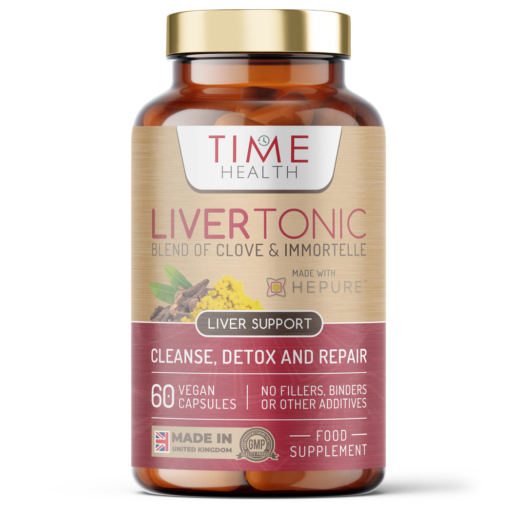 LiverTonic – Advanced Liver Cleanse, Detox & Repair – 60 Capsules – Made with HEPURE™ – Natural Formula