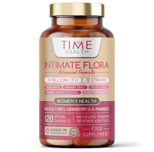 Load image into Gallery viewer, Probiotics for Women - 30 Billion CFU 12-Strain Probiotic - Female Intimate Flora & Gut Intimate Flora for Women – Bio Cultures – 30 Billion CFU – Vaginal Microbiome & UTI Cranberry, D-Mannose – 120 Capsules