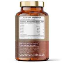 Load image into Gallery viewer, Wildcrafted Sea Buckthorn – Omega 3, 6, 7 & 9 – Optimal Eye & Skin Health – Carrageenan Free – Formulated with Premium Omegia® – Vegan, Kosher, Non-GMO - 120 Softgels