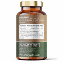 Load image into Gallery viewer, Vitamin D3 (4000IU) + K2 (100UG) – High Strength – Natural, Whole Food & Plant-Based – CULTAVIT® D3 (Cholecalciferol) – K2VITAL® K2 MK-7