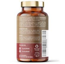 Load image into Gallery viewer, Montmorency Cherry (Prunus Cerasus) Capsules – Maximum Strength 50:1 Extract – 17500mg Wholefood Equivalent per Capsule – Made with CherryPURE® Tart / Sour Cherries 2% Proanthocyanidins - 120 Capsules