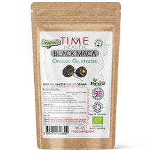Load image into Gallery viewer, Black Maca Root – Soil Association Certified Organic – Capsules / Powder
