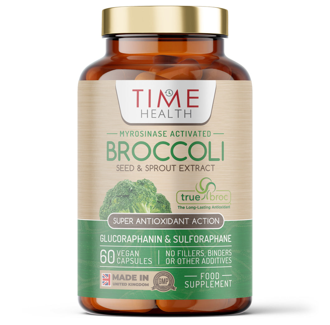 Broccoli Extract – Glucoraphanin & Sulforaphane from Broccoli Seed & Sprout Extract – Long-Lasting Antioxidant Properties – Premium TrueBroc® Formula - 60 Capsules