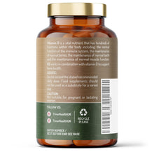 Load image into Gallery viewer, Vitamin D3 (4000IU) + K2 (100UG) – High Strength – Natural, Whole Food & Plant-Based – CULTAVIT® D3 (Cholecalciferol) – K2VITAL® K2 MK-7