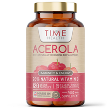 Load image into Gallery viewer, Acerola Cherry Capsules – Natural Wholefood Vitamin C – Immune Support - 120 Capsules
