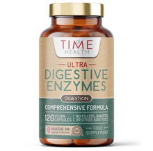 Load image into Gallery viewer, Ultra Digestive Enzymes Complex – General Digestive Health – Bloating Relief, Regular Movements and Overall Digestion – 120 Capsules