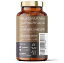 Load image into Gallery viewer, Magnesium L-Threonate Supplement (Magtein®) – High Strength 2100mg – 120 Capsules