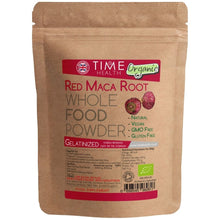 Load image into Gallery viewer, Red Maca Root – Gelatinized – Soil Association Certified Organic - 120 Capsules / 250g Powder