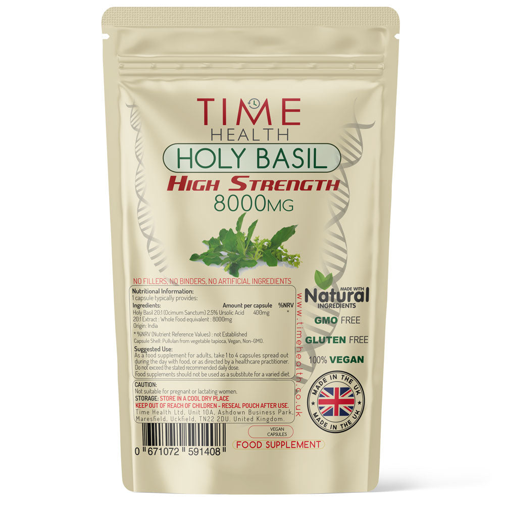 Holy Basil 20 1 Ocimum Sanctum 2.5 Ursolic Acid Zero