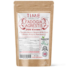 Load image into Gallery viewer, Fadogia Agrestis – High Strength – 2X Purity 20:1 Extract – 500mg Capsules – Lean Muscle Growth – Muscle Recovery – Athletic Performance