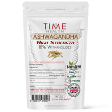 Load image into Gallery viewer, Ashwagandha – 10% Withanolides – High Strength – Maximum Benefits - 120 Capsules