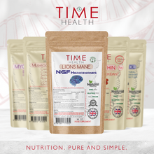 Load image into Gallery viewer, Lion’s Mane Capsules (Hericium erinaceus) NGF - High Strength - 120 Capsules