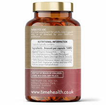 Load image into Gallery viewer, Organic Astaxanthin Oil 12mg – High Strength – Pure & Natural Astaxanthin – Carrageenan Free – Premium Algamo® Oil – Haematococcus Pluvialis – EU Source – 60 Capsules