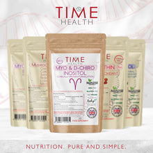 Load image into Gallery viewer, New & Improved: Myo & D Chiro Inositol – Clinically Proven – 6X more D-Chiro-Inositol for Enhanced Benefits – PCOS Support - 120 Capsules / 100g Powder