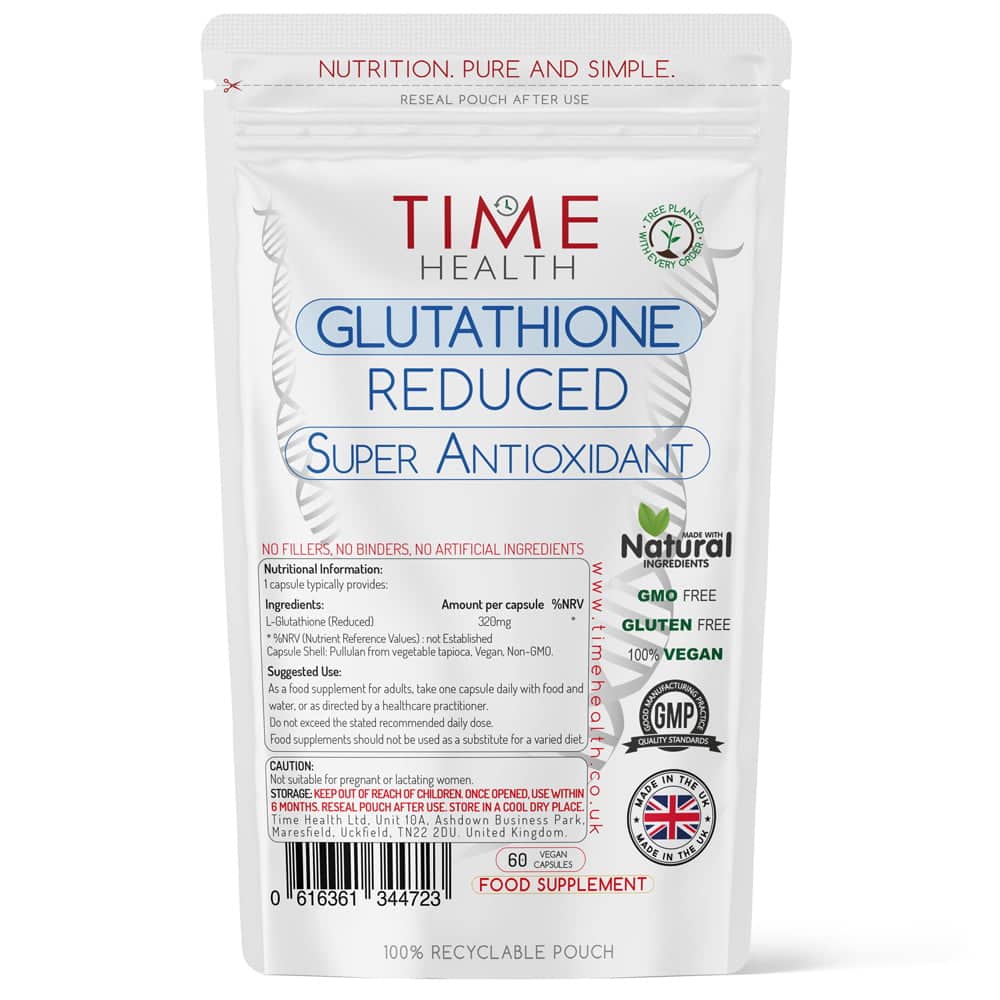 L-Glutathione Reduced – Super Antioxidant