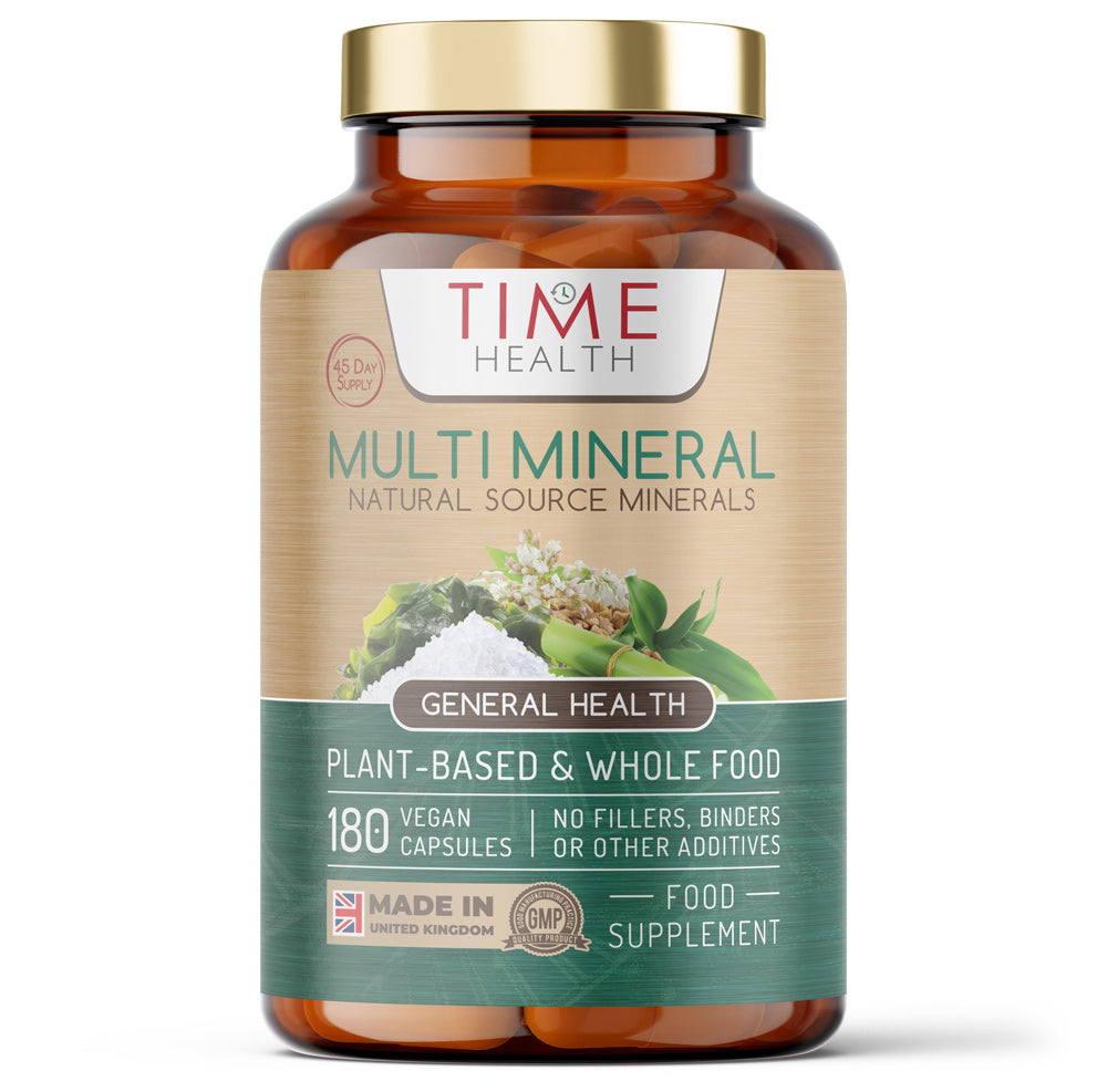 Ionic Multi Mineral - Natural Sourced and Plant Based - Includes Trace Minerals - 180 Capsules
