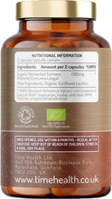 Load image into Gallery viewer, Organic Fermented Turmeric  – Highly Bioavailable – Nutrient Rich – Vegan– 120 Capsules
