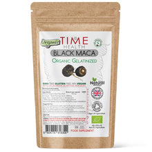 Load image into Gallery viewer, Black Maca Root – Soil Association Certified Organic – Capsules / Powder
