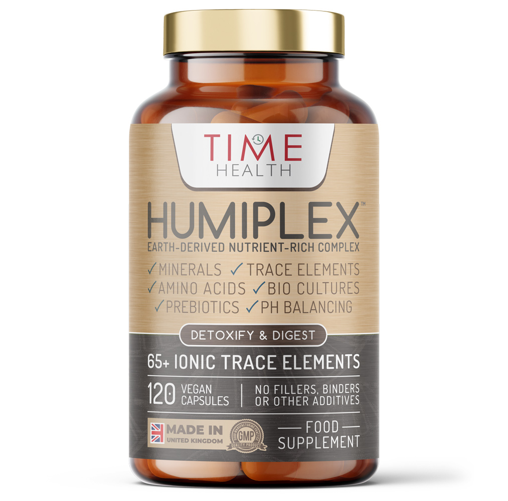 Humiplex® – Fulvic & Humic Multi-Nutrient Complex – Minerals, Trace Elements, Amino Acids, Probiotics & Prebiotics – pH Balance, Detox & Digestion - 120 Capsules