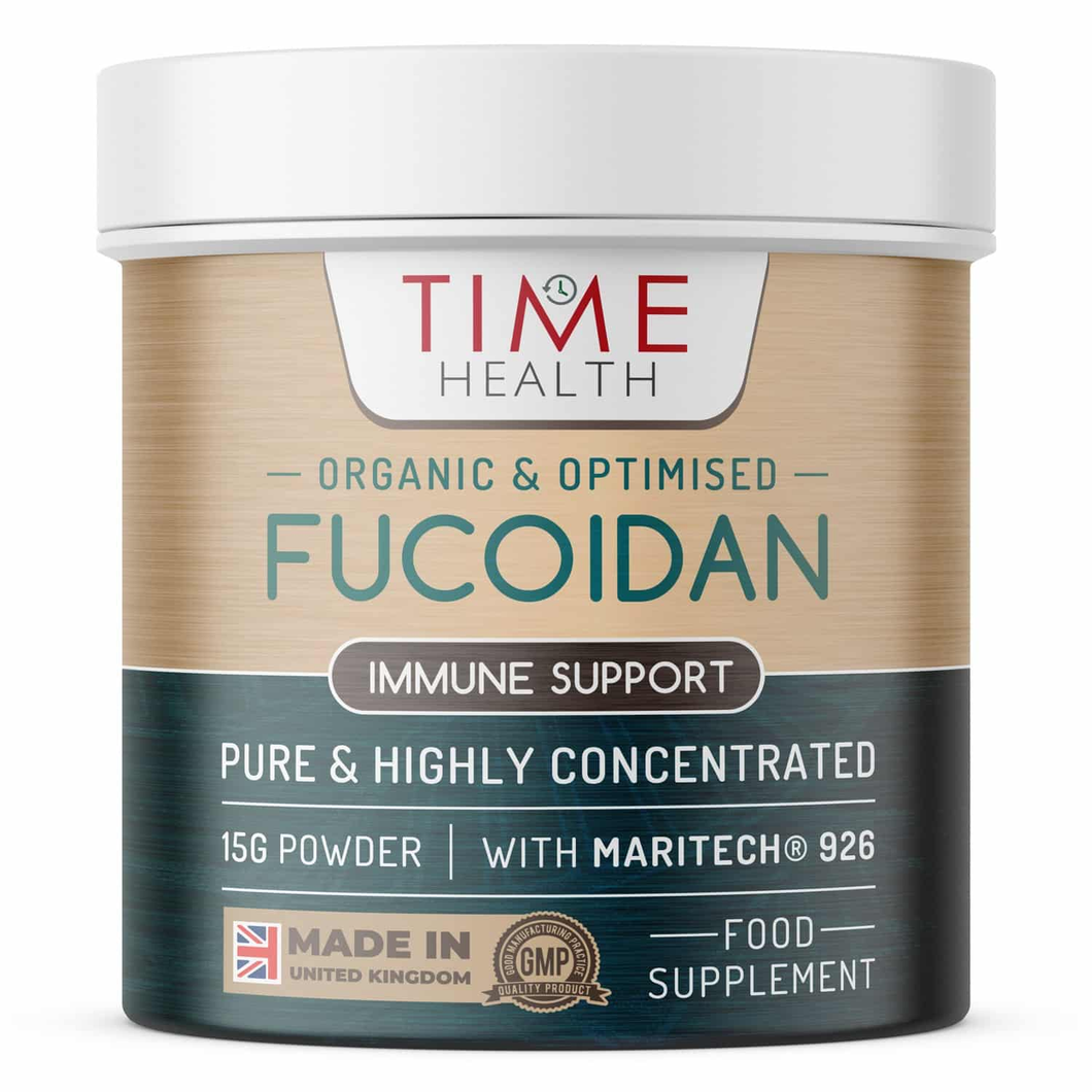 Organic Fucoidan Powder – Optimised Formula – Maritech® – Naturally Derived from Patagonian Wakame Seaweed - 15g Powder